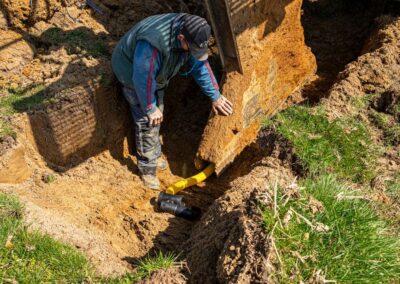 Drainage agricole en Haute-Marne