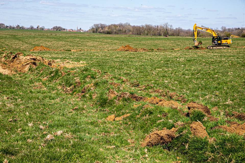 Aménagement de terrains agricoles à Commercy